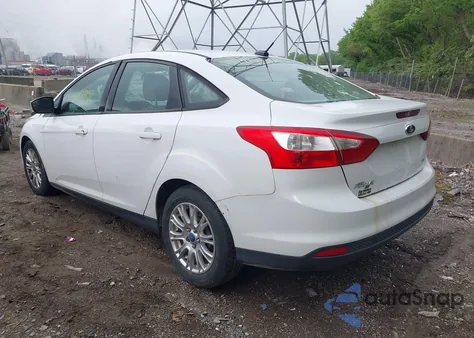 2012 Ford Focus Se from USA, damaged, VIN 1FAHP3F23CL397771